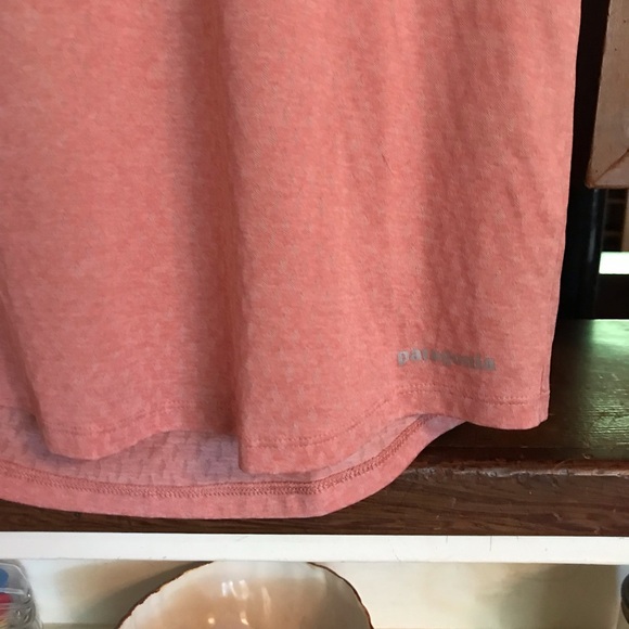 Patagonia Pink Textured Fabric short sleeve top - Picture 3 of 3